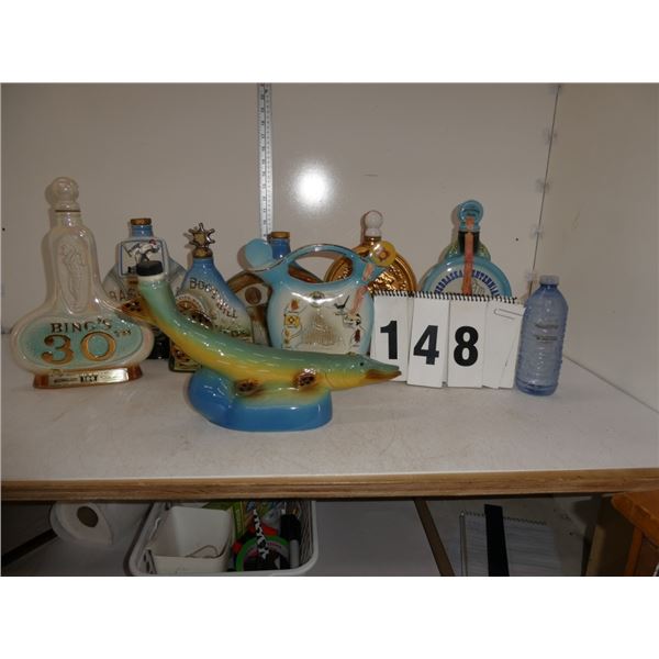 Jim Beam Liquor Decanters