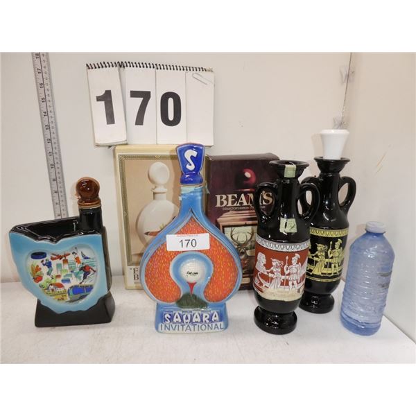 Jim Beam Liquor Decanters