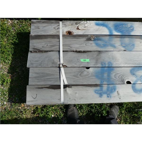 Bundle of Fence Board 1" x 6" x 6'