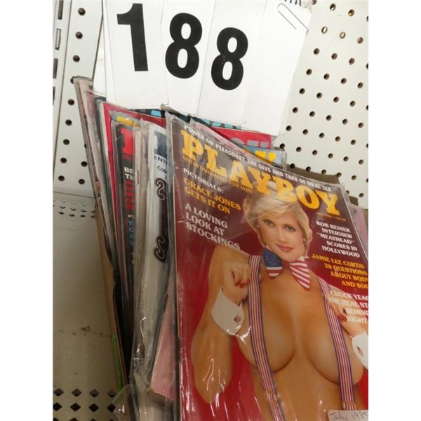 Vintage Playboy Magazines