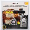 Image 1 : TAYLOR 3PC THERMOMETER SET