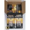Image 1 : BOX OF DURACELL N 1.5V ALKALINE BATTERIES
