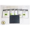 Image 1 : LOT OF 6 BLACKSTONE GLASS FILTER PLATE SHADE #10