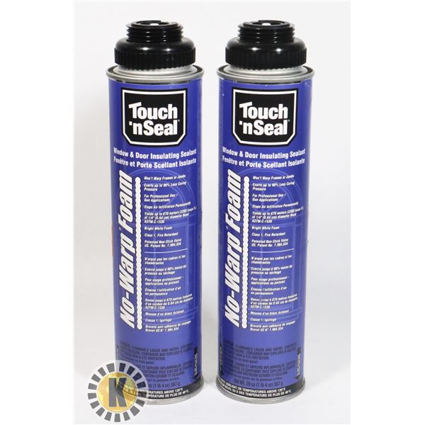 LOT OF 2 TOUCH 'N SEAL INSULTING SEALANT