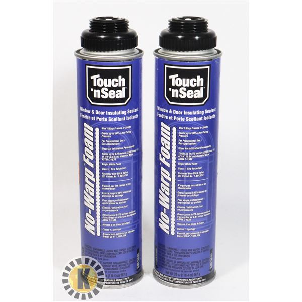 LOT OF 2 TOUCH 'N SEAL INSULTING SEALANT