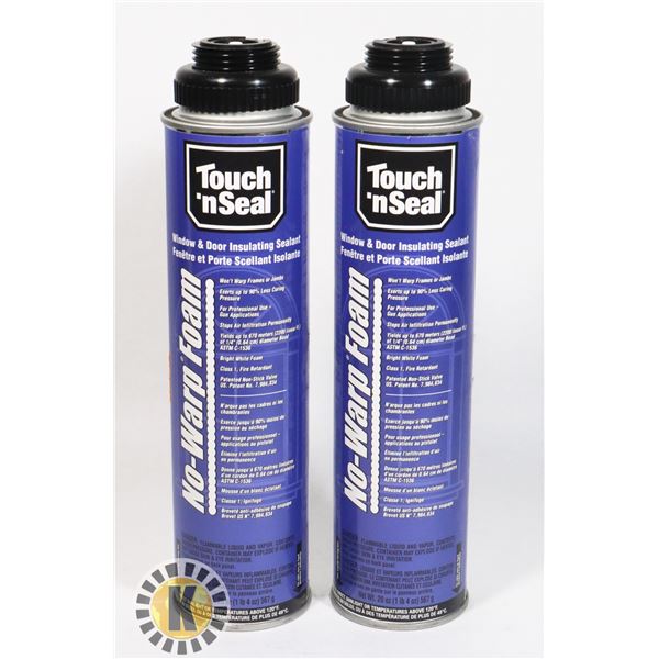 LOT OF 2 TOUCH 'N SEAL INSULTING SEALANT