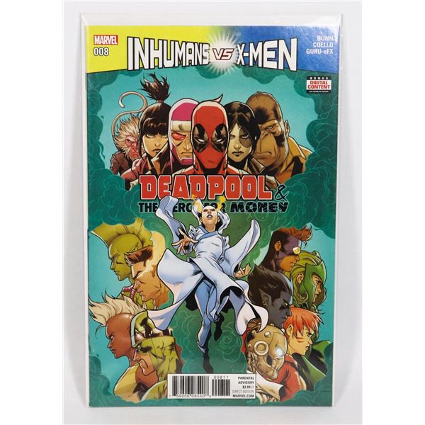 INHUMANS VS X-MEN DEADPOOL & THE MERC$