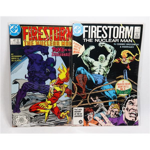 DC FIRESTORM THE NUCLEAR MAN #51, 69