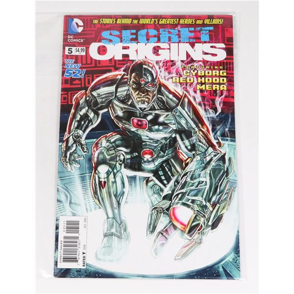 DC THE NEW 52 SECRET ORIGINS #5