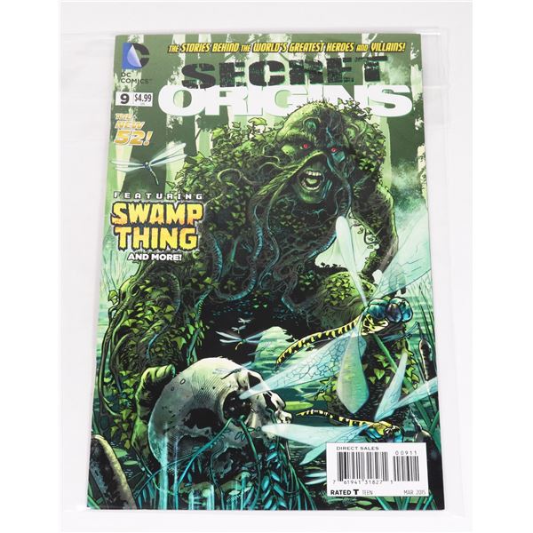 DC THE NEW 52 SECRET ORIGINS #9