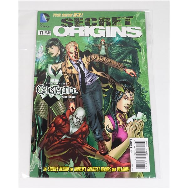 DC THE NEW 52 SECRET ORIGINS #11