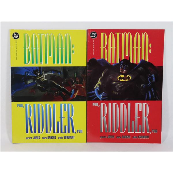 BATMAN: RUN, RIDDLER, RUN BOOKS 2 & 3