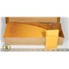 Image 1 : BOX OF 41/4" X 21/2" YELLOW COVERS