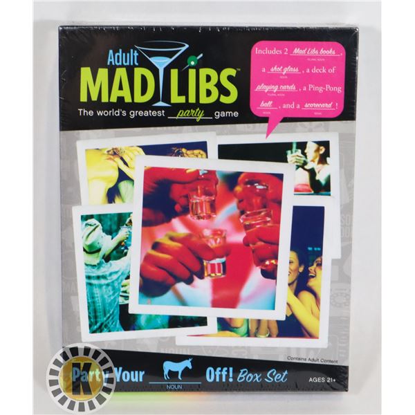 NEW MAD LIBS GAME.