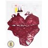 BRA & PANTY SET SIZE LARGE (STORE RETURN)