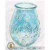 NEW IRIDESCENT GLASS BUTTERFLY VASE