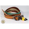 Image 1 : LOT OF ASSORTED BELTS SIZE M/L