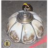 VINTAGE LIGHT FIXTURE (TESTED, WORKING)