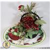 Image 1 : FRUIT PLATTER FLORAL