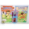 Image 1 : 2 NEW DAVID BIBLE ACTIVITY BOOKS WITH PENCILS AND