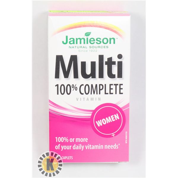 JAMIESON 100% WOMEN'S MULTIVITAMIN- 90 CAPLETS