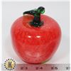 GLASS APPLE DECORATIVE PIECE