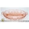 Image 1 : 1930'S ANCHOR HAWKING PINK OYSTER PEARL DISH