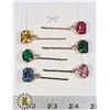 NEW LARGE RHINESTONE BOBBY PINS