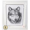 Image 1 : SIGNED AND NUMBERED WOLF PRINT