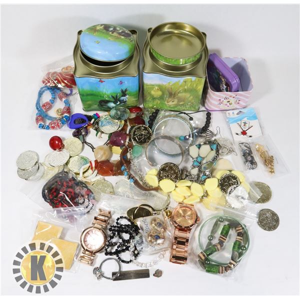 BUNDLE OF ASSORTED FASHION JEWELRY AND MORE