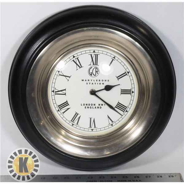 MARY LEBONE STATION LONDON ENGLAND WALL CLOCK