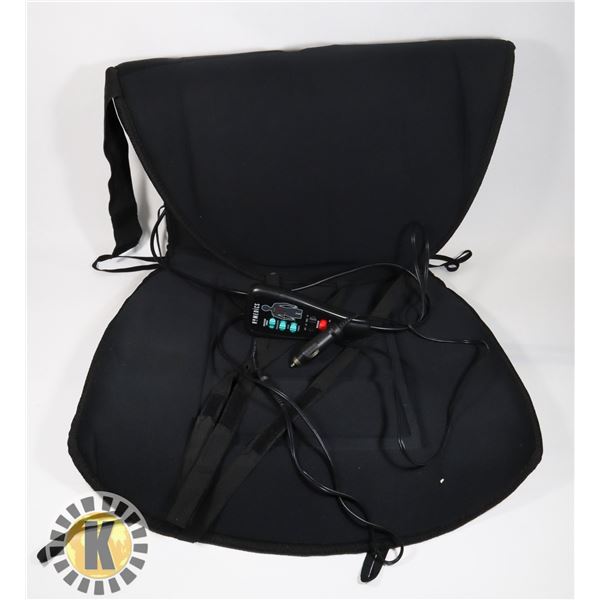 HOME MEDICS HEATED CHAIR MASSAGE PAD