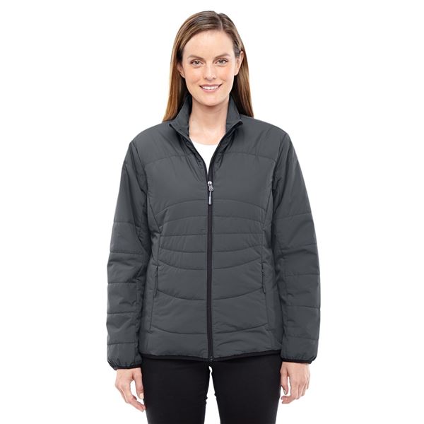 NEW NORTH END LADIES INSULATED GREY L SIZE JACKET