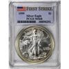 Image 1 : 1999 $1 American Silver Eagle Coin PCGS MS68 First Strike