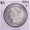 Image 1 : 1884-S $1 Morgan Silver Dollar Coin