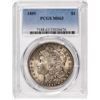 Image 1 : 1889 $1 Morgan Silver Dollar Coin PCGS MS63