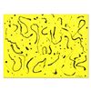 Image 1 : Pergola "Black And Yellow" Original Acrylic On Canvas