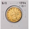 Image 1 : 1894-O $10 Liberty Head Eagle Gold Coin