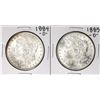 Image 1 : 1884-O & 1885-O $1 Morgan Silver Dollar Coins