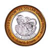 Image 1 : .999 Silver Sam's Town Las Vegas, NV $10 Casino Limited Edition Gaming Token