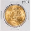 Image 1 : 1904 $20 Liberty Head Double Eagle Gold Coin