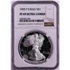 Image 1 : 1995-P $1 Proof American Silver Eagle Coin NGC PF69 Ultra Cameo