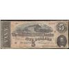 Image 1 : 1864 $5 Confederate States of America Note