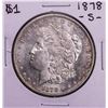 Image 1 : 1878-S $1 Morgan Silver Dollar Coin
