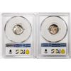 Image 2 : Lot of 1949 & 1956-D Roosevelt Dime Coins PCGS MS65 w/ Nice Toning