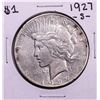 Image 1 : 1927-S $1 Peace Silver Dollar Coin