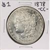 Image 1 : 1878-CC $1 Morgan Silver Dollar Coin