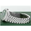 Image 6 : Rolex Men's Stainless Steel 3 ctw Diamond Datejust Wristwatch with Rolex Box