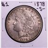 Image 1 : 1878-S $1 Morgan Silver Dollar Coin