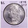 Image 1 : 1878 8TF $1 Morgan Silver Dollar Coin